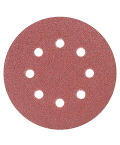 Шлифовальный круг 125мм P60, 8 отверстий, 10шт, SIGMA 9122641, фото  | SNABZHENIE.com.ua