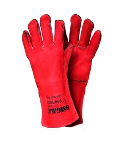 Перчатки сварщика краги красные SIGMA 9449301, фото  | SNABZHENIE.com.ua