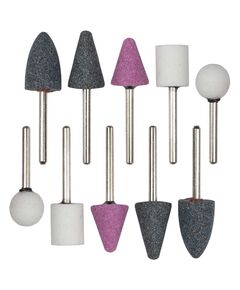 Набір шліфувальних головок 10 шт, хвостовик &Oslash;3.2 мм SIGMA 9190021, фото  | SNABZHENIE.com.ua