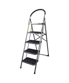 Сталевий драбина 5-ступенчатий FLORA для дому та саду 5035344, фото  | SNABZHENIE.com.ua