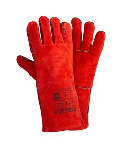 Перчатки краги сварщика SIGMA, 35 см, класс АВ, красные, р. 10.5, фото  | SNABZHENIE.com.ua