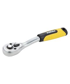 Ключ-трещотка 1/4 с изогнутой ручкой 150мм 72T CrV SIGMA 6050071, фото  | SNABZHENIE.com.ua