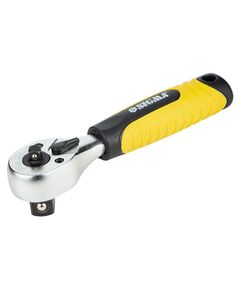 Ключ-трещотка укороченная 1/4 145мм 72T CrV SIGMA 6050251, фото  | SNABZHENIE.com.ua