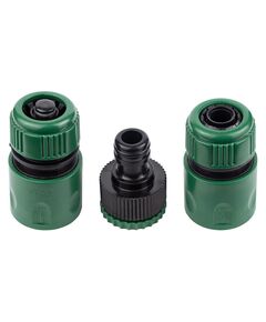 Набор коннекторов 1/2 и адаптер 1/2×3/4 для шланга GRAD 5016155, фото  | SNABZHENIE.com.ua