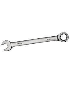 Ключ рожково-накидной трещоточный 21мм CrV полированный SIGMA (6022211), фото  | SNABZHENIE.com.ua