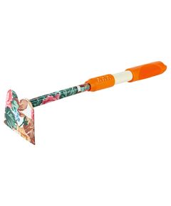 Плоская мотыга FLORA 5043044 с ручкой TPR, оранжевая, фото  | SNABZHENIE.com.ua