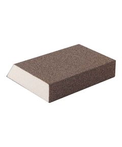 Шлифовальная угловая губка 110x90x25мм P100 SIGMA, фото  | SNABZHENIE.com.ua
