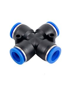 Цанговое соединение Х-образное Ø10×10мм SIGMA, фото  | SNABZHENIE.com.ua