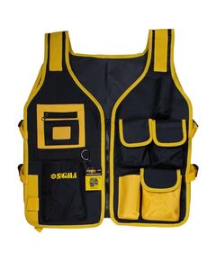 Жилет монтажника SIGMA 7 с 7 карманами, фото  | SNABZHENIE.com.ua