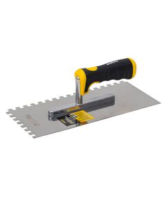 Гладилка штукатурная SIGMA нержавеющая 280×130мм, зуб 8×8мм, фото  | SNABZHENIE.com.ua