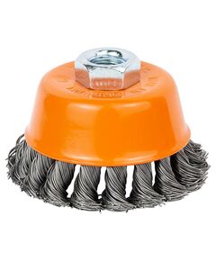 Щетка чашеобразная 75мм М14*2мм стальная витая GRAD 9042075, фото  | SNABZHENIE.com.ua