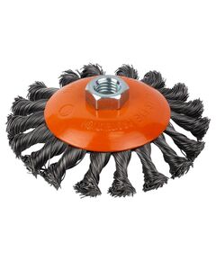 Щетка проволочная конусная 115мм М14*2мм стальная GRAD, фото  | SNABZHENIE.com.ua