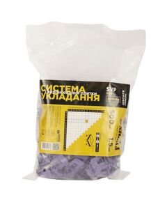 Система укладки и выравнивания плитки SVP Mini основание 1.5 мм 500шт SIGMA, фото  | SNABZHENIE.com.ua