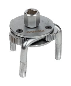 Съемник масляного фильтра краб &Oslash;70-130мм с переходником SIGMA 6223421, фото  | SNABZHENIE.com.ua