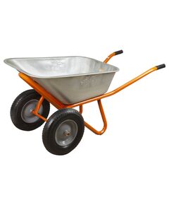 Будівельна тачка двоколісна 100л, 320кг, колесо 15 FLORA 5056714, фото  | SNABZHENIE.com.ua