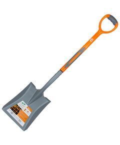 Лопата совковая с пластиковой ручкой 280x240x1050мм FLORA 5046034, фото  | SNABZHENIE.com.ua