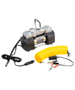 Автомобільний компресор 12В 300Вт 25А 60л/хв 10бар сумка перехідник на клеми SIGMA (6170281), фото  | SNABZHENIE.com.ua