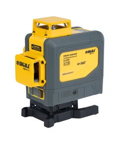 Лазерный нивелир 16 линий 4x360° SIGMA 3727251 самовыравнивающийся, фото  | SNABZHENIE.com.ua