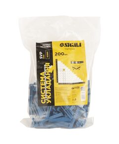 Система укладки та вирівнювання плитки SVP Mini клин 200шт SIGMA (8240831), фото  | SNABZHENIE.com.ua