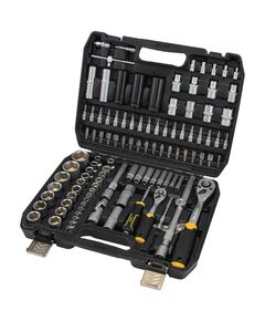 Набор бит и насадок 1/4 и 1/2, 114 шт, CrV SIGMA, фото  | SNABZHENIE.com.ua