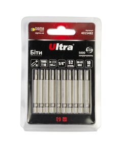 Біти TORX 10x50мм S2, 10шт в блістері ULTRA, фото  | SNABZHENIE.com.ua