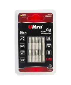 Биты SL4*25мм S2, 10шт в блистере ULTRA, фото  | SNABZHENIE.com.ua