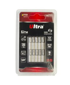 Біти TORX-proof S2 15x25 мм 10 шт ULTRA (блістер), фото  | SNABZHENIE.com.ua