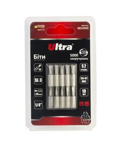 Биты SL3*25мм 10шт S2 ULTRA в блистере, фото  | SNABZHENIE.com.ua