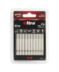 Біти TORX S2 30 50мм 10шт ULTRA в блістері, фото  | SNABZHENIE.com.ua