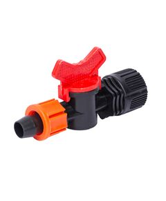 Кран для краплинної стрічки Ø16мм в/р 1/2 FLORA, фото  | SNABZHENIE.com.ua