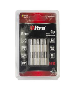 Біти TORX 10 25мм 10шт S2 (блістер) ULTRA - надійна якість 4015352, фото  | SNABZHENIE.com.ua