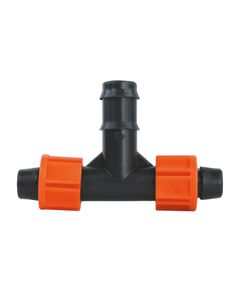 Тройник для капельной ленты и трубки Ø16мм FLORA, фото  | SNABZHENIE.com.ua