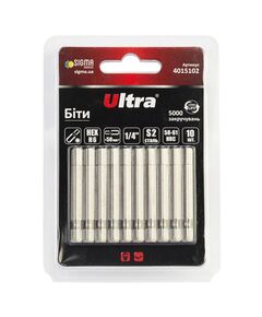 Біти HEX 6 50мм 10шт S2 ULTRA в блистері, фото  | SNABZHENIE.com.ua