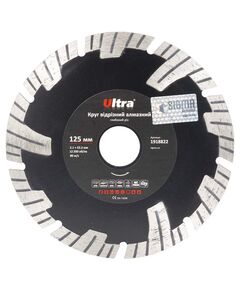 Круг отрезной алмазный Ultra 125 мм для глубокого реза, фото  | SNABZHENIE.com.ua