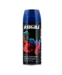 Емаль акрилова аерозольна 400мл RAL 5002 ультрамариново-синя SIGMA, фото  | SNABZHENIE.com.ua