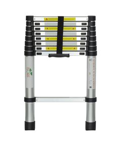 Телескопическая лестница 9 ступеней 2.6м, фото  | SNABZHENIE.com.ua