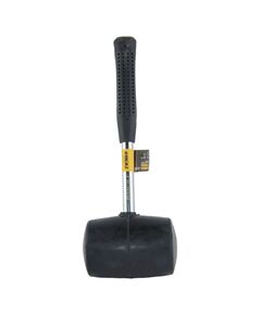 Киянка резиновая чёрная 900г металлическая обрезиненная рукоятка SIGMA (4317501), фото  | SNABZHENIE.com.ua