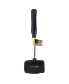 Киянка резиновая чёрная 450г металлическая обрезиненная рукоятка SIGMA (4317481), фото  | SNABZHENIE.com.ua