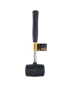 Киянка резиновая чёрная 225г металлическая обрезиненная рукоятка SIGMA (4317461), фото  | SNABZHENIE.com.ua