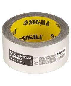 Лента алюмінієва 50мм&times;25м SIGMA, фото  | SNABZHENIE.com.ua
