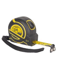 Рулетка магнитная обрезиненная ClickLock нейлоновое покрытие автостоп 5м×19мм SIGMA (3821331), фото  | SNABZHENIE.com.ua