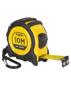 Рулетка магнитная обрезиненная Advanced нейлоновое покрытие 10м×25мм SIGMA (3823201), фото  | SNABZHENIE.com.ua