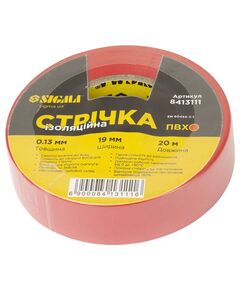 Изоляционная лента ПВХ красная 19мм×20м, фото  | SNABZHENIE.com.ua