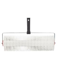 Валик игольчатый аэрационный для наливного пола 120×400мм с ручкой (рамкообразная) белая иголка SIGMA (8313621), фото  | SNABZHENIE.com.ua