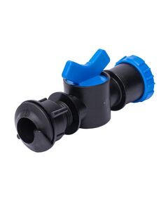 Кран для краплинної стрічки туман Ø32мм FLORA, фото  | SNABZHENIE.com.ua