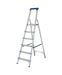 Стремянка алюминиевая 6 ступеней SIGMA, фото  | SNABZHENIE.com.ua