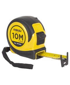Рулетка обрезиненная Compact двустороннее полотно/зацеп 10м×25мм SIGMA (3814681), фото  | SNABZHENIE.com.ua