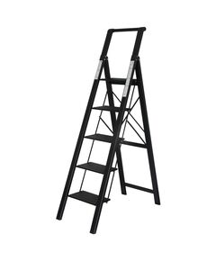 Алюмінієва драбина Loft 5 ступенів, фото  | SNABZHENIE.com.ua