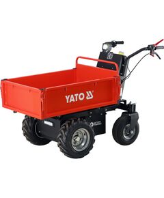 Самоскид-міні YATO з електроприводом від акумулят Кисл-Ол 48 В, 32 АГод, 1 кВт, навантаження- 500 кг, фото  | SNABZHENIE.com.ua