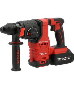Перфоратор SDS+ акумуляторний YATO 2х Li-Ion 18 В 4 АГод , J=2.8 Дж, Ø≤26 мм в бетоні, 3 режими [3], фото  | SNABZHENIE.com.ua